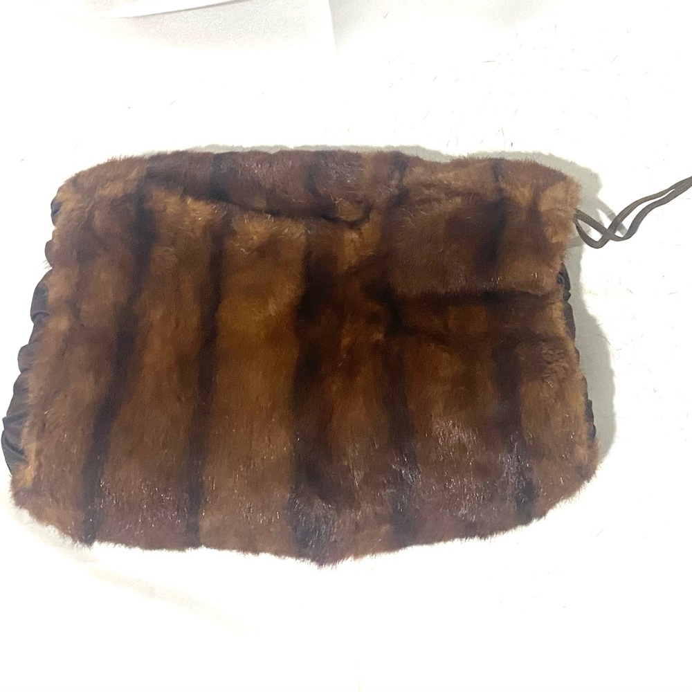 Authentic Mink Fur Muff